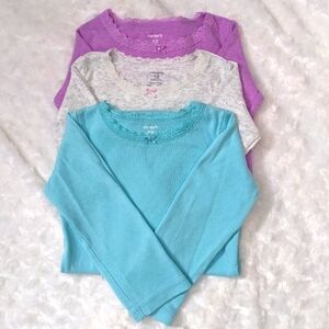 Carter's Baby Long-Sleeve Pointelle Bodysuit Pack